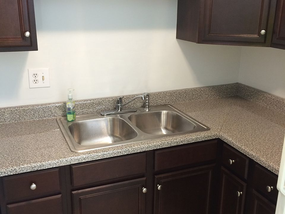 Updated kitchen countertops