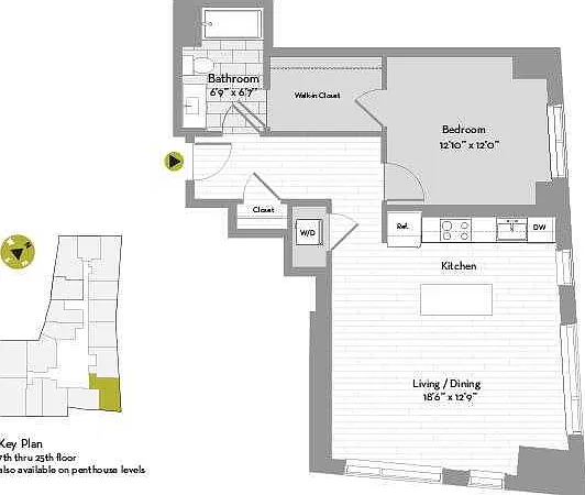 1 bed, $4,782 — Photo 1