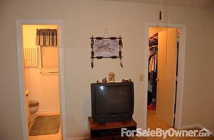 Bathroom and walk-in closet