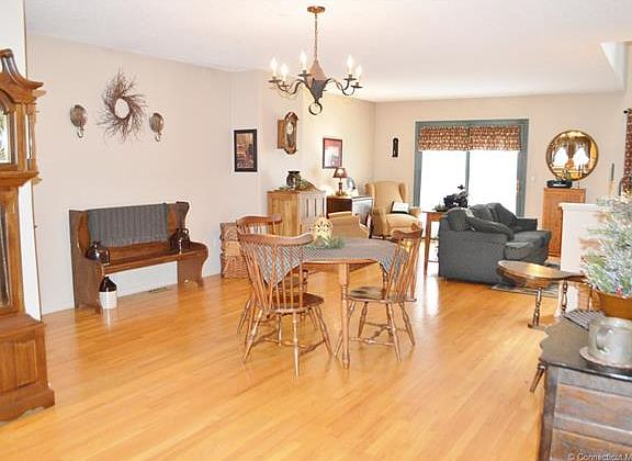 Open floor plan with shiny ...