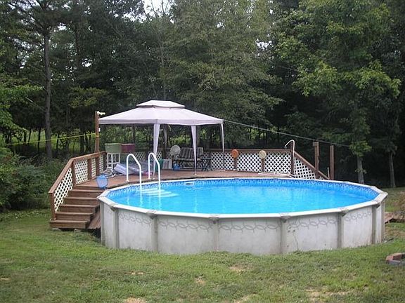 Above ground pool