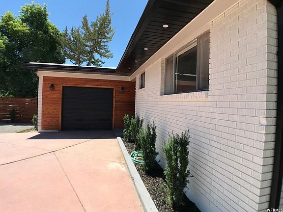 Garage and side of house