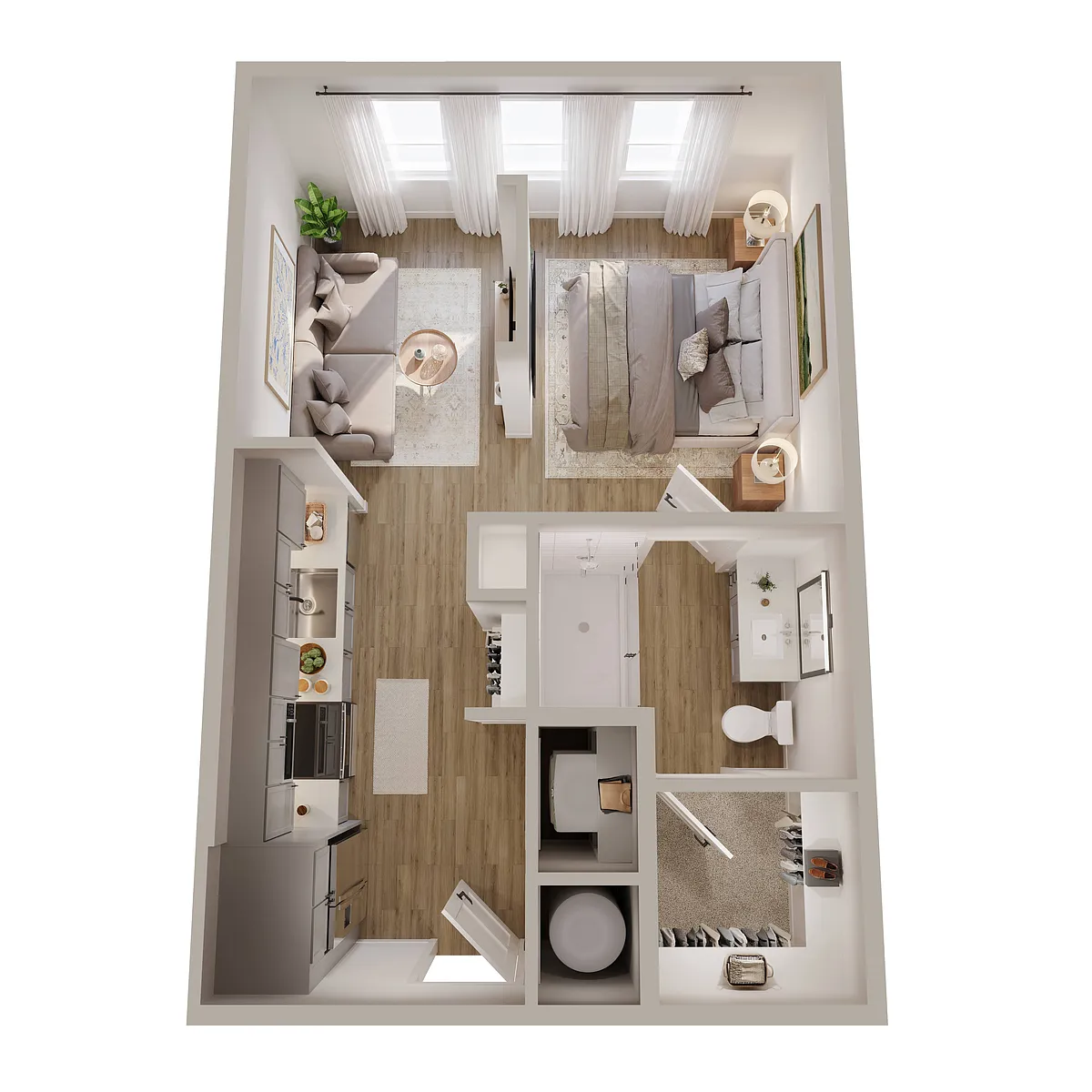 Floor plan S1 - Affordable