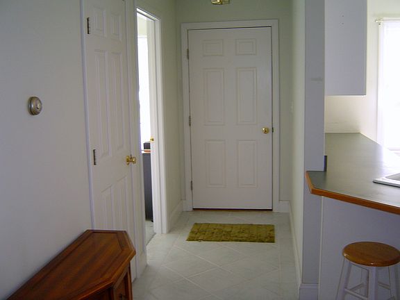 Inside front door
