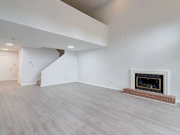Family Room with a double foyer that overlooks.