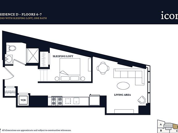 2nd image of 306 W 48th St APT 6D