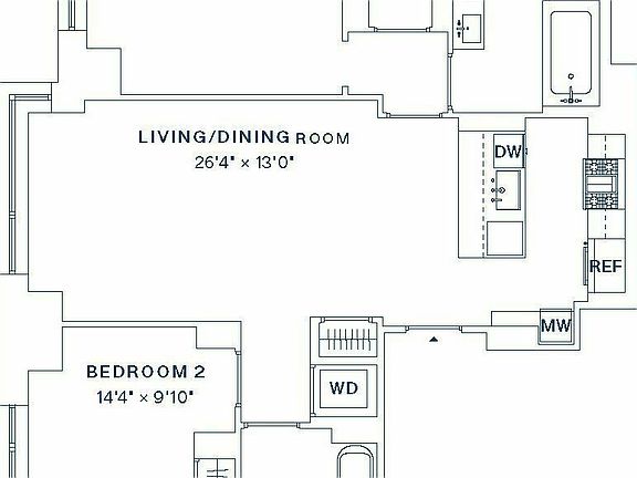 2nd image of 222 W 80th St APT 4A