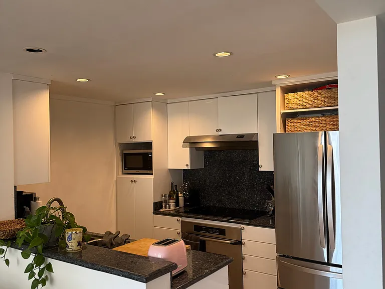 new refrigerator and new dishwasher