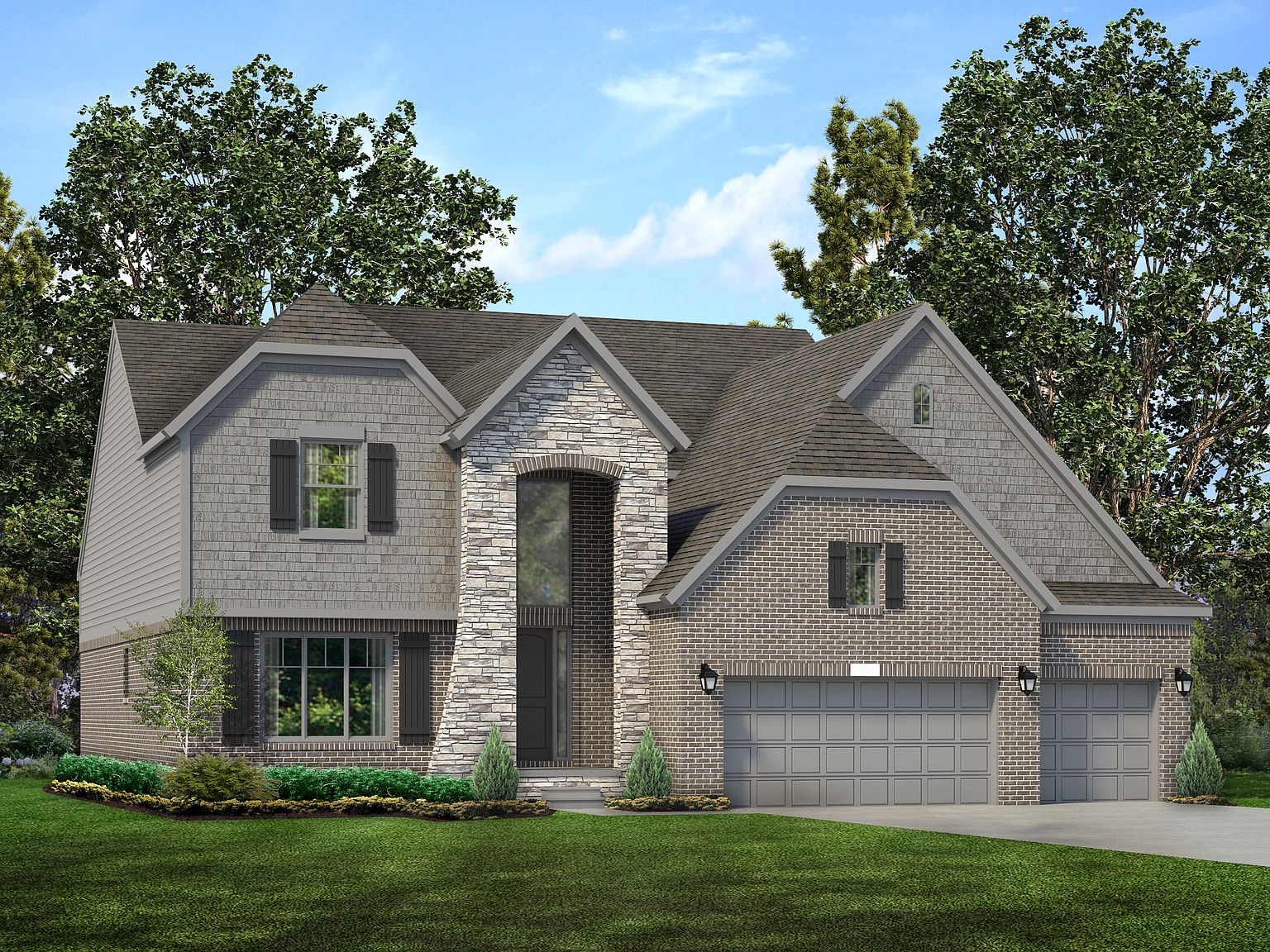 The Newberry Split Level Plan, Pinnacle Farms, MI 48042 Zillow