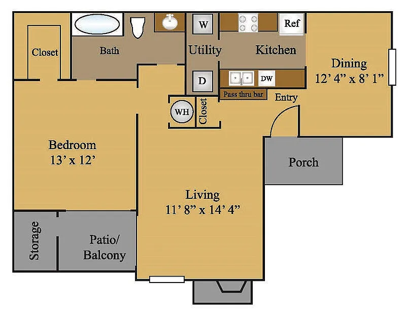Floor plan A2