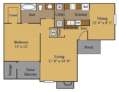 Floor plan A2