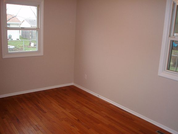 typical bedroom, all have wood floors, large closets, new ceiling lights