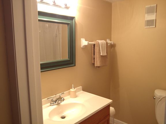 Second full bath new vanity sink and toilet