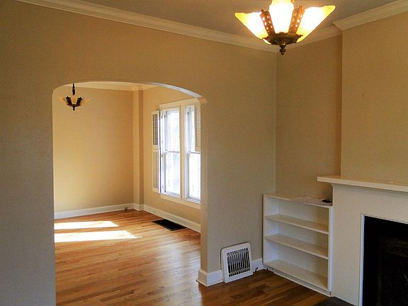 Living room looking into dining room