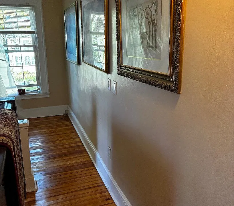 second floor hall way