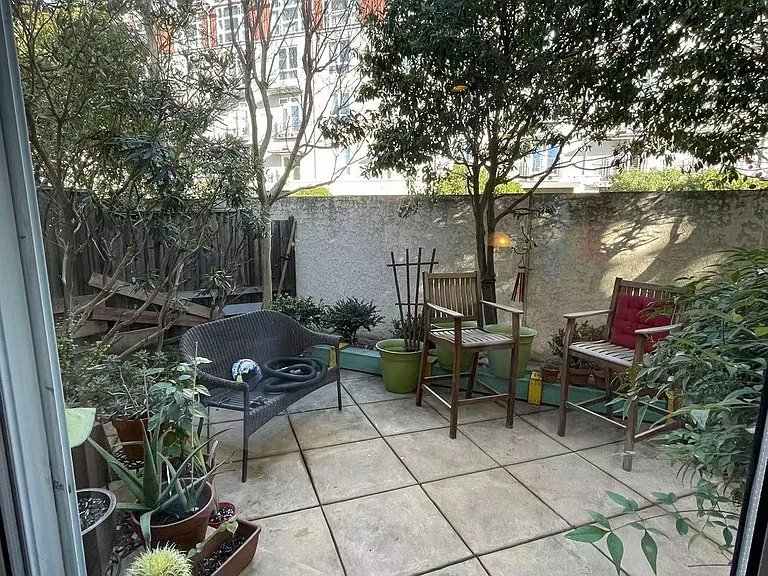 small back yard