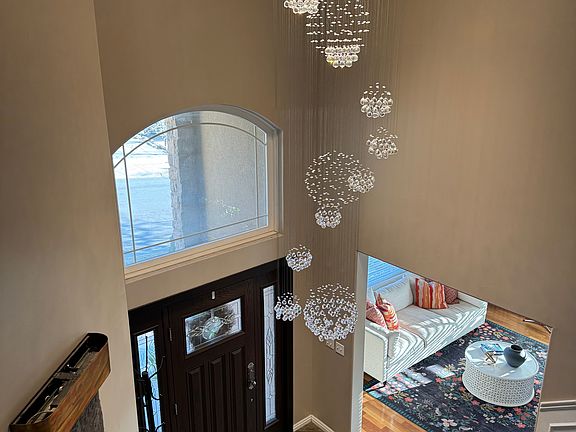 View from the top of the stairs