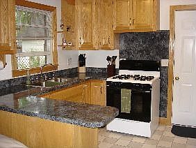 Updated Kitchen opens to Family Room