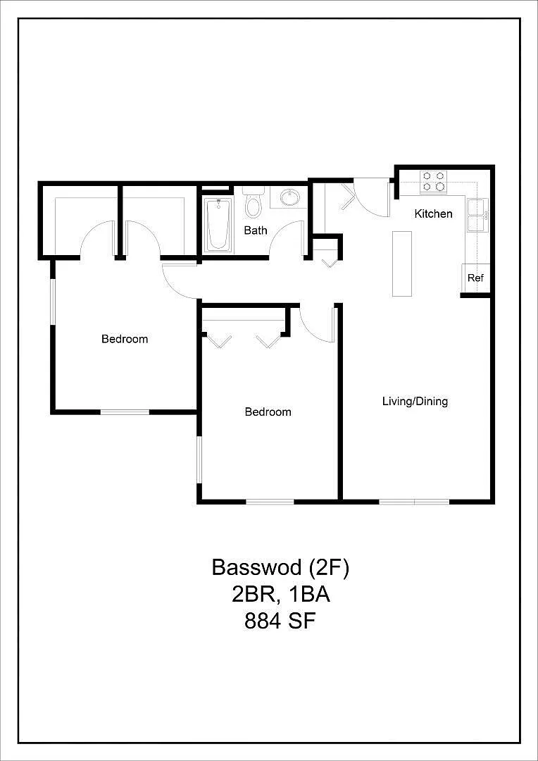 Floor plan Basswood