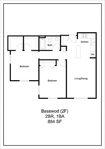 Floor plan Basswood