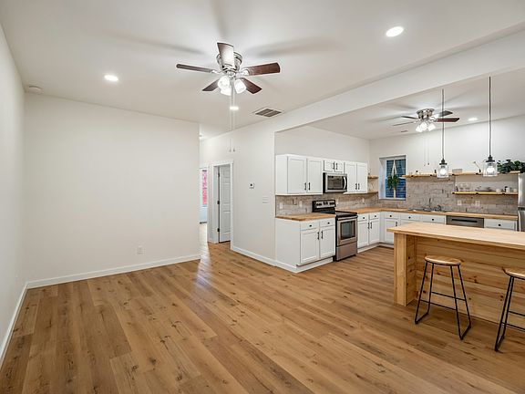 Living room & kitchen