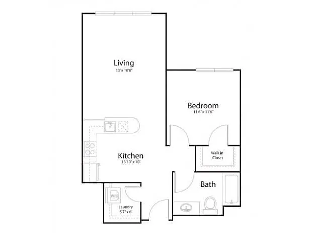 Floor plan 1V1