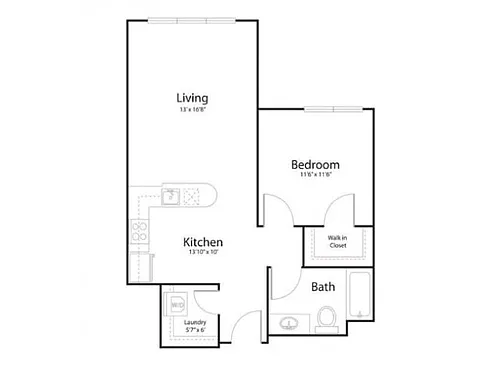 Floor plan 1V1