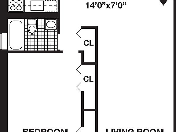 2nd image of 345 S End Ave APT 4H