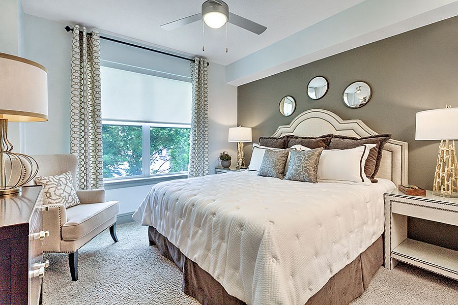 Great floor plans with large windows for natural light