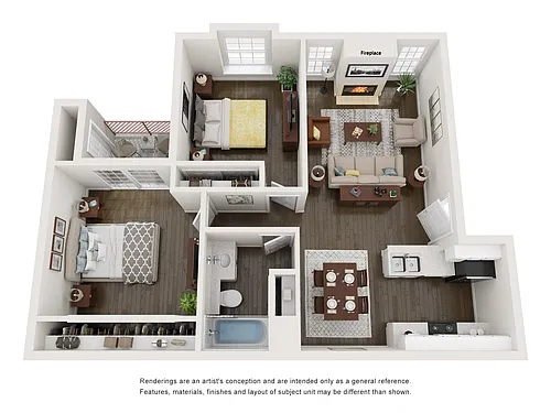 Floor plan B1