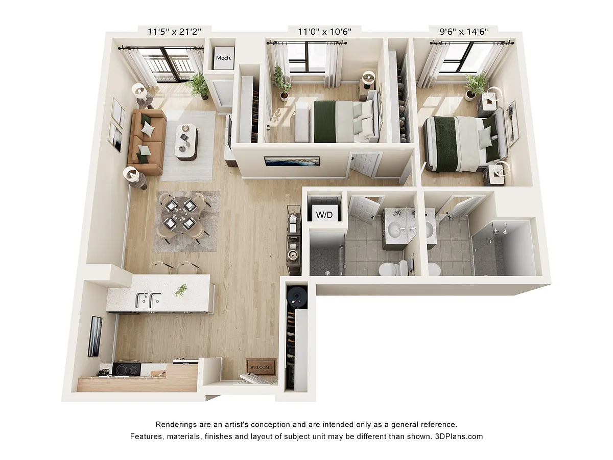 Floor plan F5