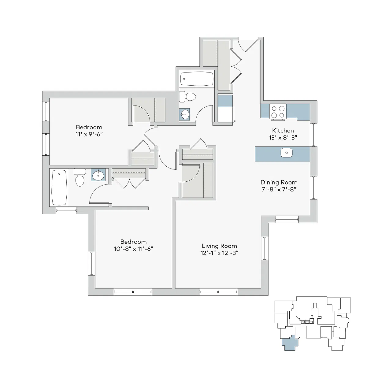 Floor plan mon-2bn3
