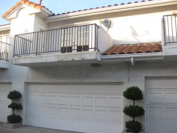 Garage and Balcony