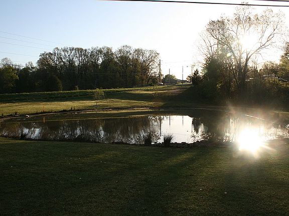 From front porch @ pond