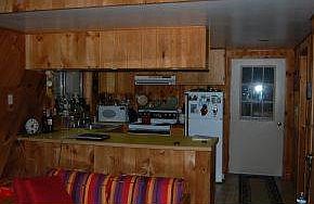 view to kitchen