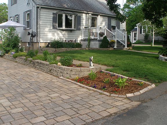 Paver Stone Driveway