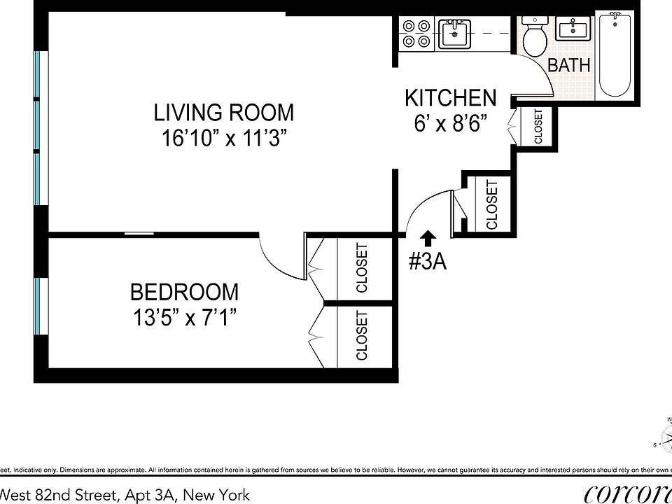 2nd image of 27 W 82nd St APT 3A