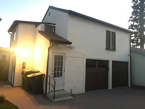 Private entry. Unit is above two single car garages