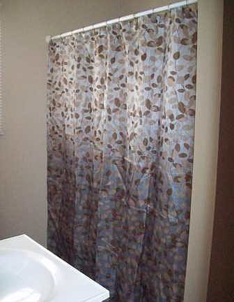 View of bathroom tub/shower area