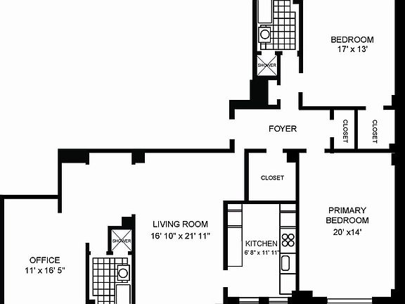 2nd image of 425 W 23rd St #11EF
