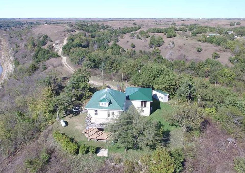 Aerial View of the House 