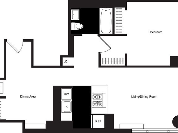 2nd image of 450 W 42nd St APT 17M