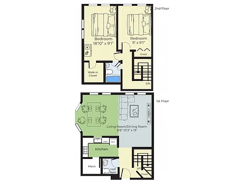 Floor plan Townhome
