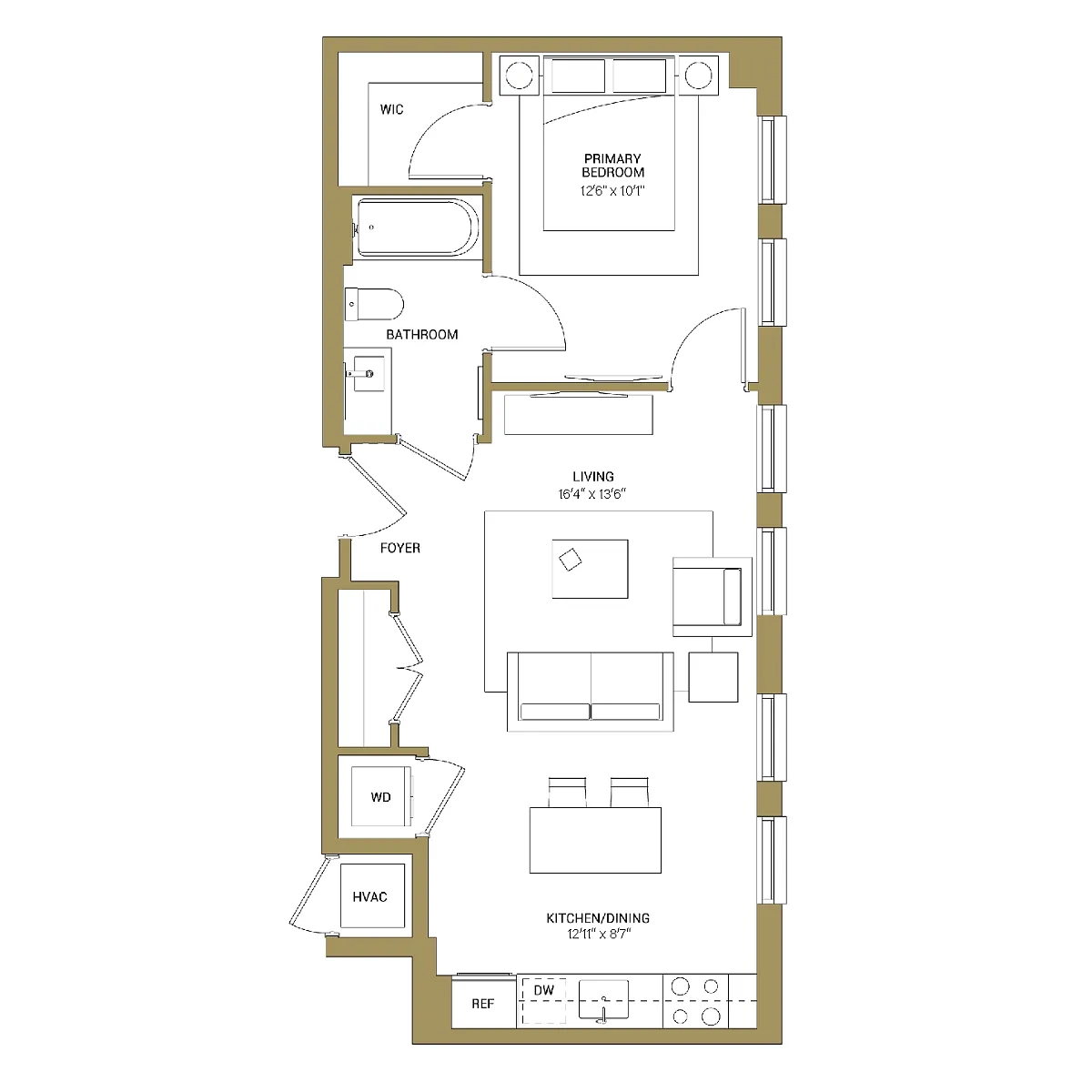 Floor plan A3A