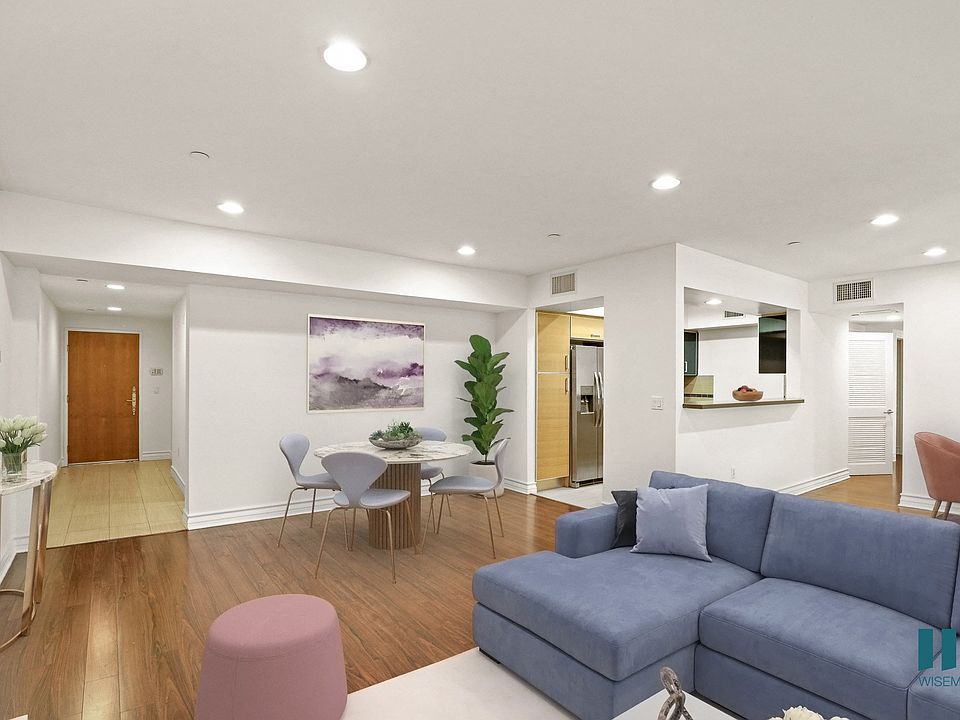 Open-Concept Kitchen, Dining, and Living Room Space