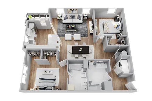 Floor plan B1