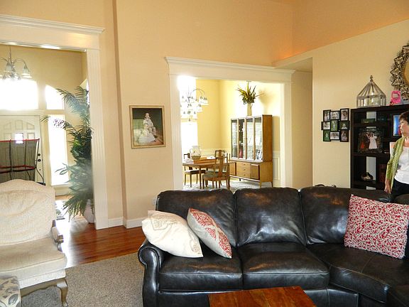 Looking from entrance to living area
