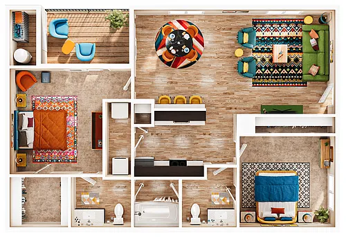 Floor plan B1