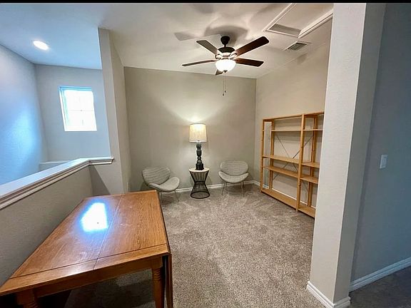 Upstairs loft area