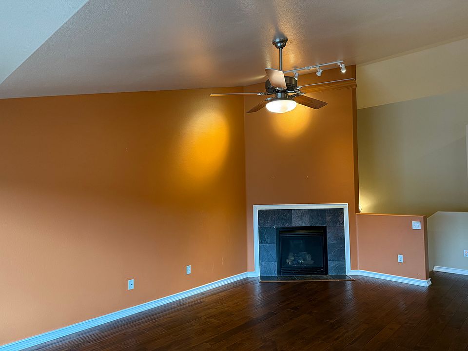Fireplace in main living area